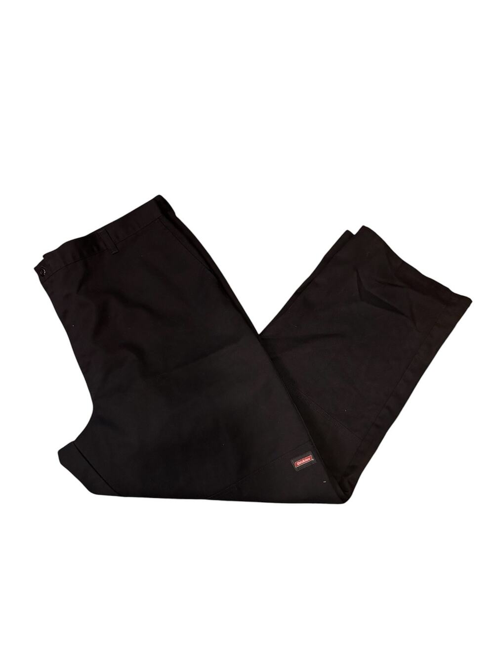 Dickies men’s loose fit double knee work pants black size 42x32. Durable